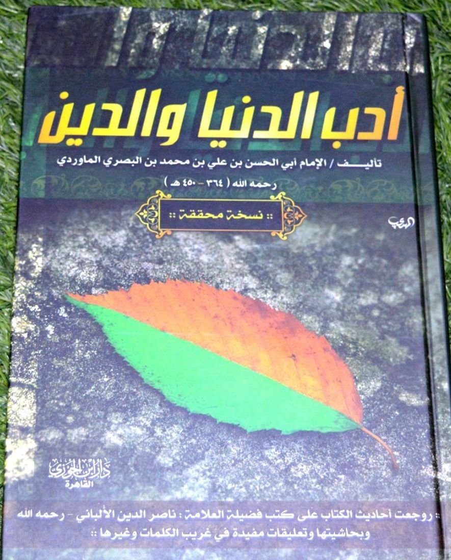 ⁦أدب الدنيا والدين⁩ - الصورة ⁦1⁩