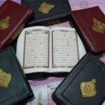 مصحف 8×12سوسته ورق كوشيه 3لون